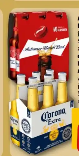 REWE Center Anheuser Busch Bud Beer Angebot