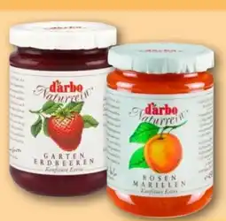 REWE Center D’arbo Naturrein Konfitüre Extra Angebot