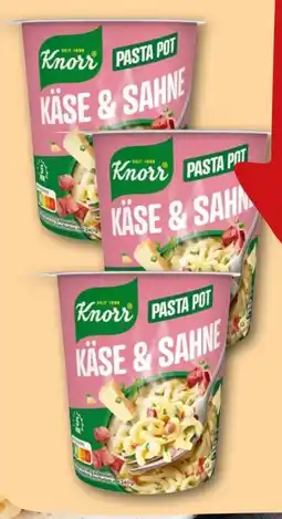 REWE Center Knorr Pasta Pot Käse & Sahne Angebot