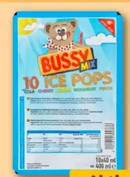 REWE Center Busemann Bussy Mix Ice Pops Angebot