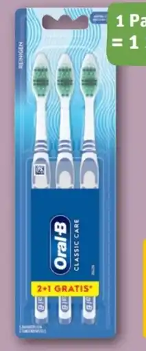 REWE Center Oral-B Zahnbürsten Classic Care Angebot