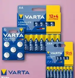 REWE Center Varta Lithium-Knopfzellen CR2032 Angebot