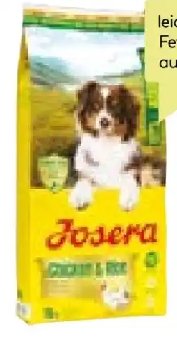 BayWa Bau & Garten Josera Hundefutter Chicken & Rice Angebot