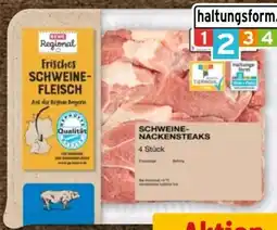 nahkauf Rewe Regional Schweine Nackensteaks Angebot
