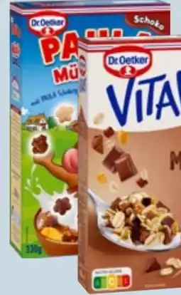 Edeka Xpress Dr. Oetker Vitalis Müsli Angebot