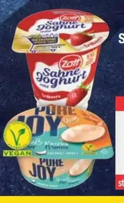 E-Center Zott Sahne Joghurt Angebot