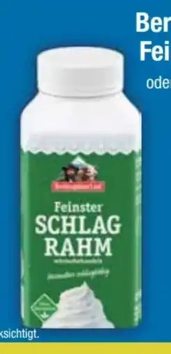 E-Center Berchtesgadener Land Feinster Schlagrahm Angebot