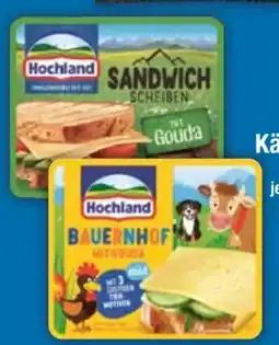 E-Center Hochland Käse-Scheiben Angebot