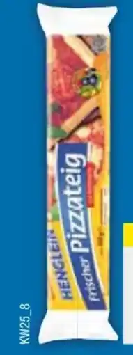 E-Center Henglein Frischer Pizzateig Angebot