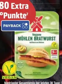 E-Center Rügenwalder Mühle Vegane Mühlen Bratwurst Angebot