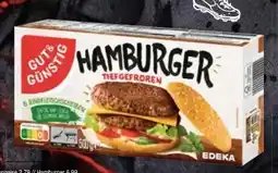 E-Center Gut & Günstig Hamburger tiefgefroren Angebot