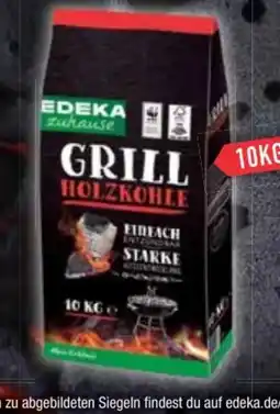 E-Center Edeka zuhause Grill Holzkohle Angebot