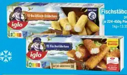 E-Center Iglo Fischstäbchen Angebot