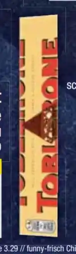 E-Center Toblerone Schweizer Schokolade Angebot