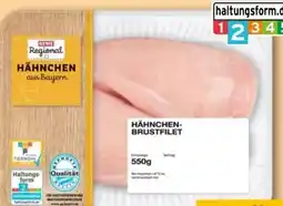 REWE Center Rewe Regional Hähnchen-Brustfilet Angebot