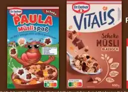E-Center Dr. Oetker Vitalis Schoko Müsli Angebot