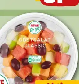 REWE Center Rewe to go Obstsalat Classic Angebot