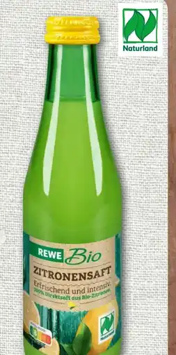 nahkauf Rewe Bio Zitronensaft Angebot