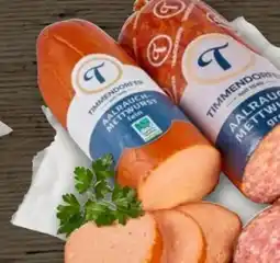 REWE Center Timmendorfer Wurst Aalrauch Mettwurst Angebot