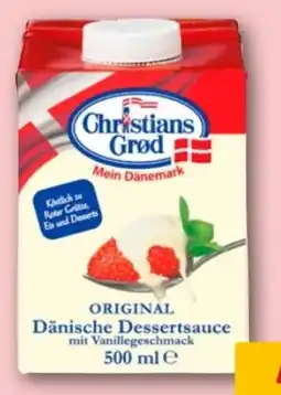 REWE Center Christians Grød Original Dänische Dessertsauce Angebot
