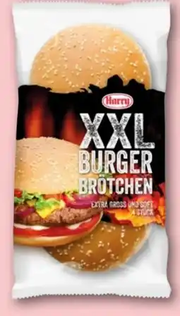REWE Center Harry Brot XXL Burger Brötchen Angebot