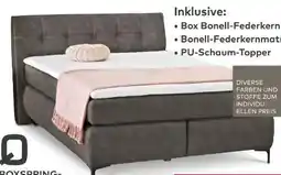 porta Quartier Möbel Boxspringbett Bianca Angebot