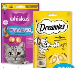 Budni Whiskas Katzensnack Knuspertaschen Angebot