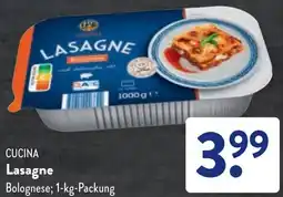 Aldi Süd CUCINA Lasagne Angebot