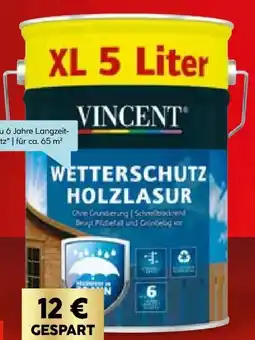 Hellweg Vincent Wetterschutz-Holzlasur Angebot