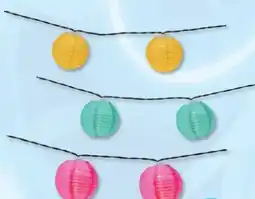 Budni LED-Solar Lampionkette Angebot