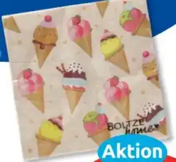 Budni Boltze Gruppe Servietten Icecream Angebot