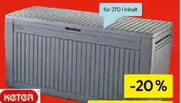 Hellweg Keter Kissen-Gartenbox Comfi Angebot
