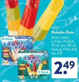 Aldi Süd MUCCI Eiskalte Kiste Angebot