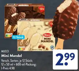 Aldi Süd MUCCI Mini Mandel Angebot