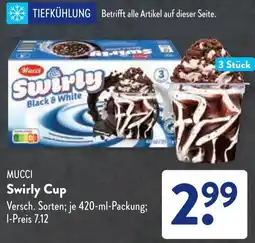 Aldi Süd MUCCI Swirly Cup Angebot