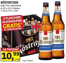 Lösch Depot KÖSTRITZER Edel Pils, Alkoholfrei Angebot