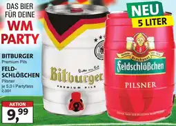 Lösch Depot BITBURGER Premium Pils oder FELDSCHLÖẞCHEN Pilsner Angebot