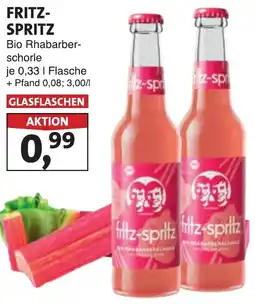 Lösch Depot FRITZ-SPRITZ Bio Rhabarberschorle Angebot