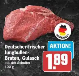 HIT Deutscher frischer Jungbullen-Braten, Gulasch Angebot