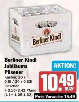 HIT BERLINER KINDL Jubiläums Pilsener Angebot