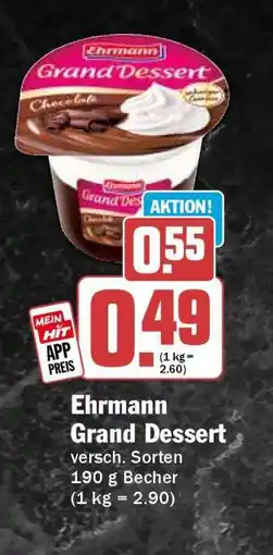 HIT Ehrmann Grand Dessert Angebot