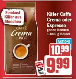HIT Käfer Caffè Crema oder Espresso Angebot