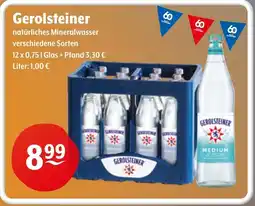 Getränke Hoffmann Gerolsteiner natürliches Mineralwasser Angebot