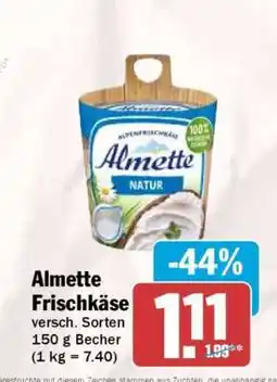 HIT Almette Frischkäse Angebot