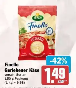 HIT Finello geriebener Käse Angebot