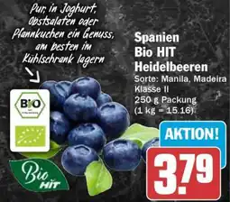 HIT Spanien Bio HIT Heidelbeeren Angebot