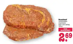 Scheck-in-Center Roastbeef Angebot