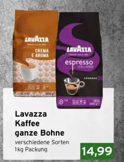 CAP Markt Lavazza Kaffee ganze Bohne Angebot