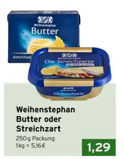 CAP Markt Weihenstephan Butter oder Streichzart Angebot