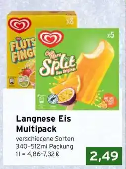 CAP Markt Langnese Eis Multipack Angebot